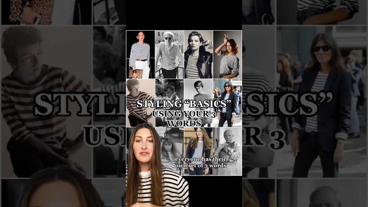 Styling "Basics" Using Your 3 Words