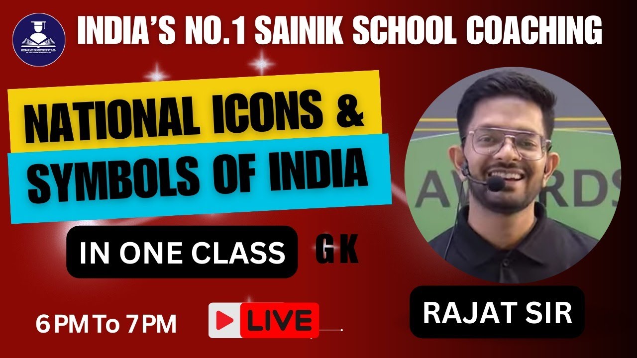 National Icons and Symbols of  India / Sainik school Coaching