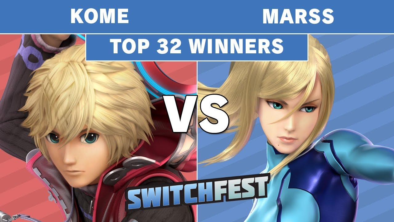 Switchfest 2019 - Kome (Shulk) Vs PG | Marss (Zero Suit Samus) Winners Top 32 - Smash Ultimate