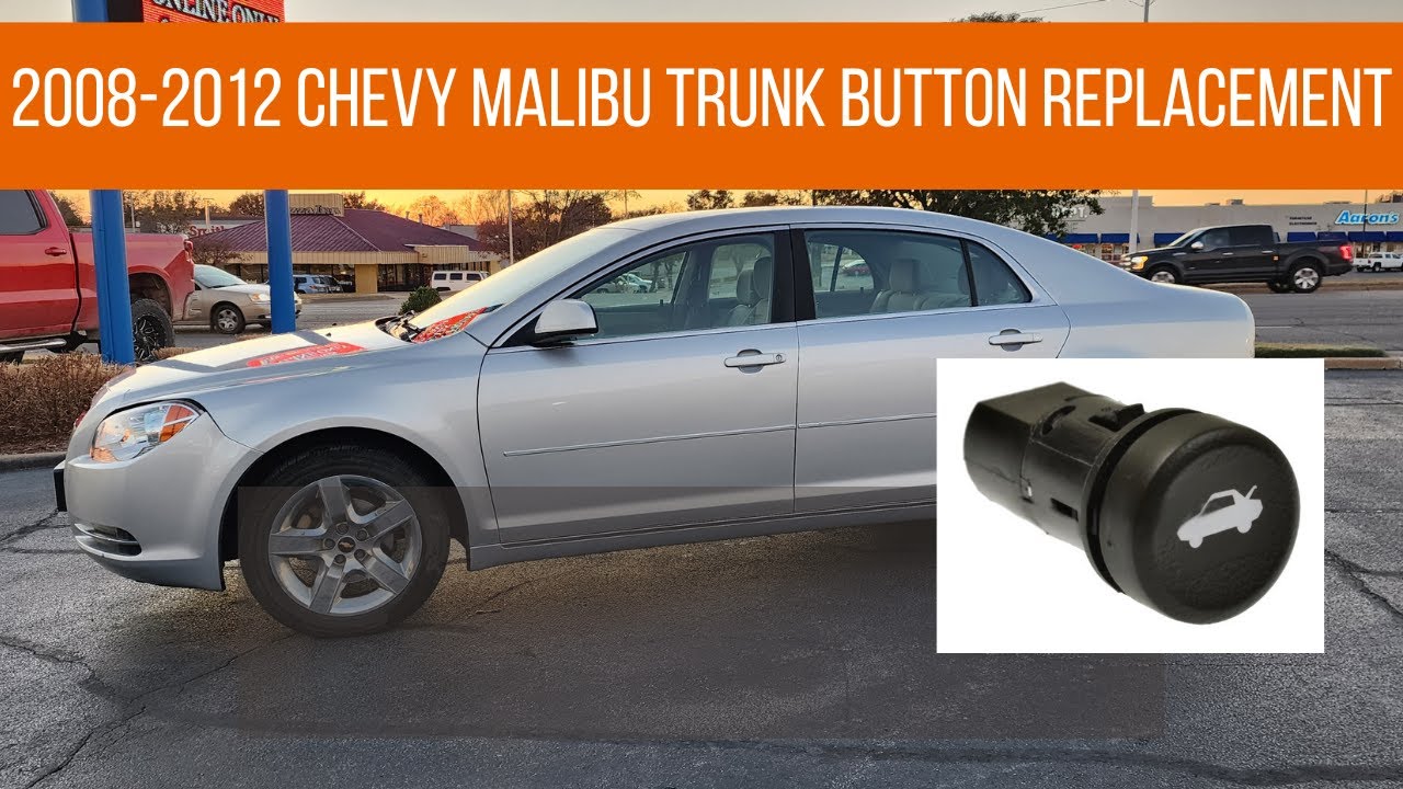 Замена кнопки багажника на Chevrolet Malibu 2008-2012 годов выпуска.