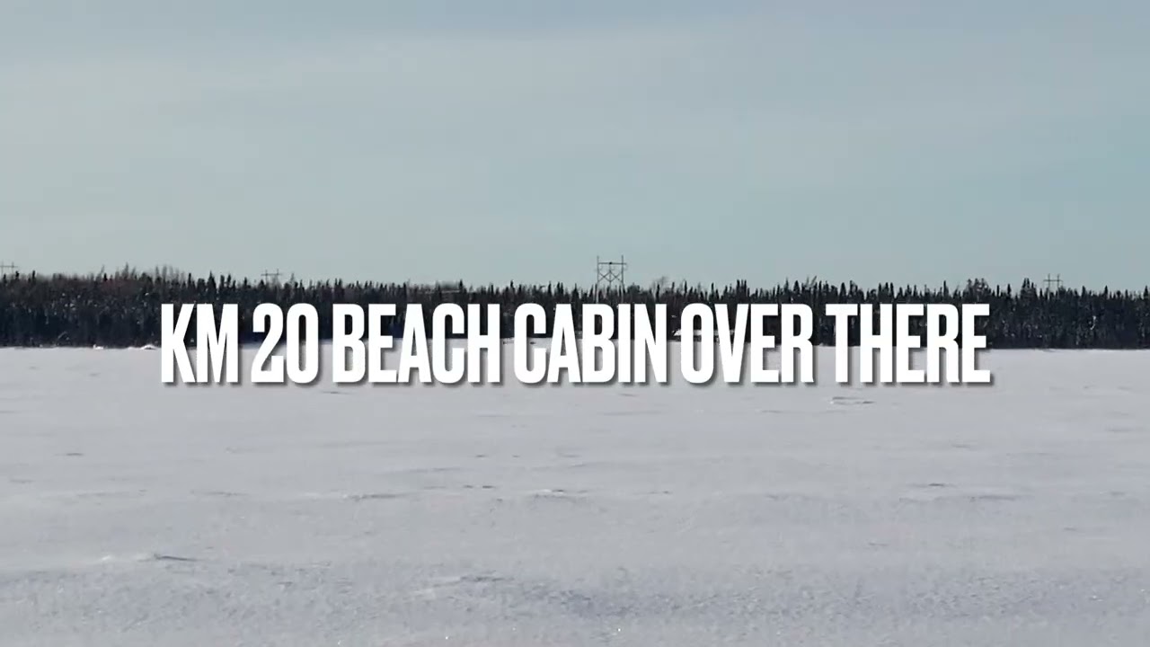 Marking skidoo trial 