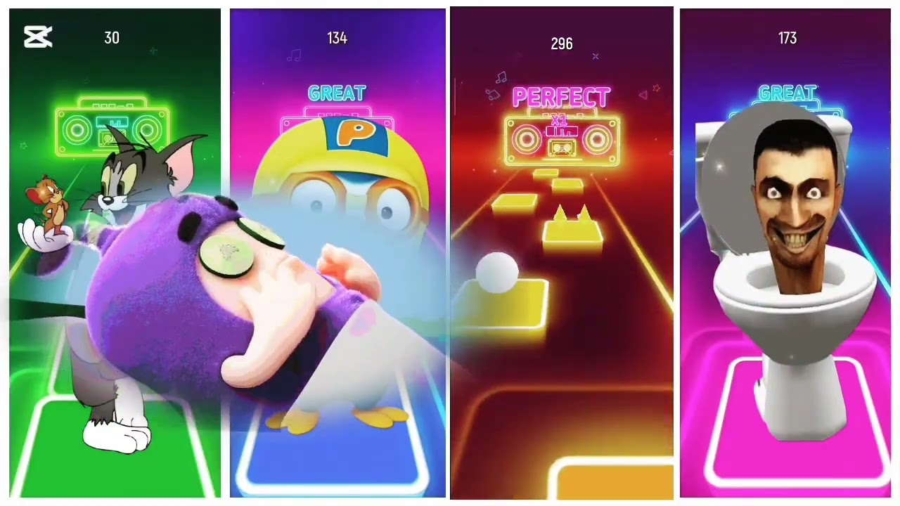 Tails hop. #tileshop #tiles #tileshopedmrush #trent #tileshopgame #follow #toilet #oddbods #pororo