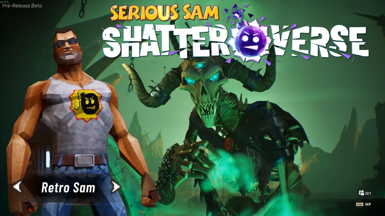 First Look at the New Serious Sam: Shatterverse