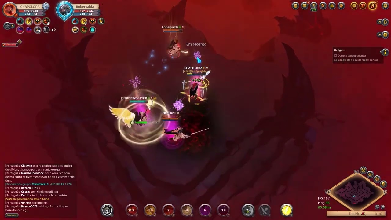 ALBION ONLINE HG 2V2 #6 (HIGH INFAMY 300K+) - CLAYMORE POV