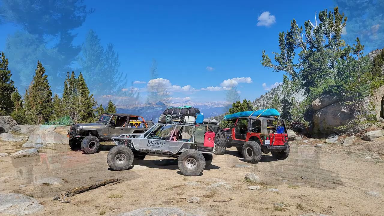 Broken Axle and Locker on the Dusy Ershim Trail