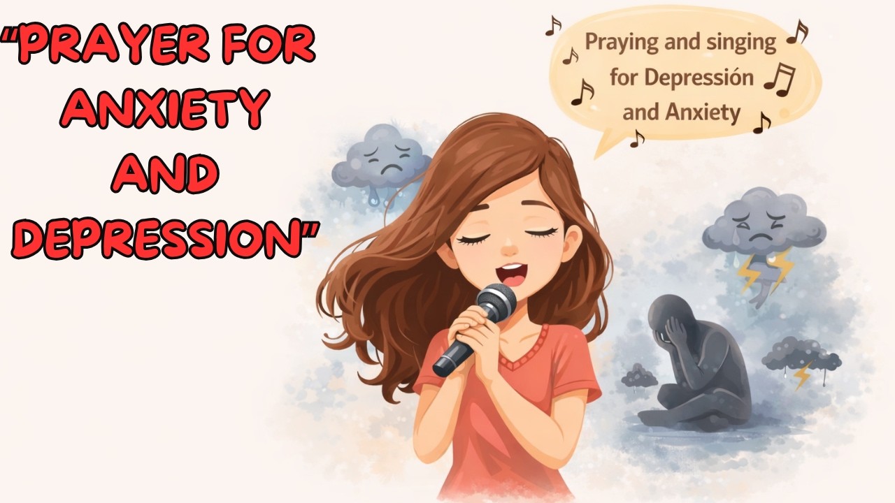 🌙 Powerful Prayer for Anxiety and Depression 🙏💖 | Christian Healing Worship for Peace and Rest  🙏💖