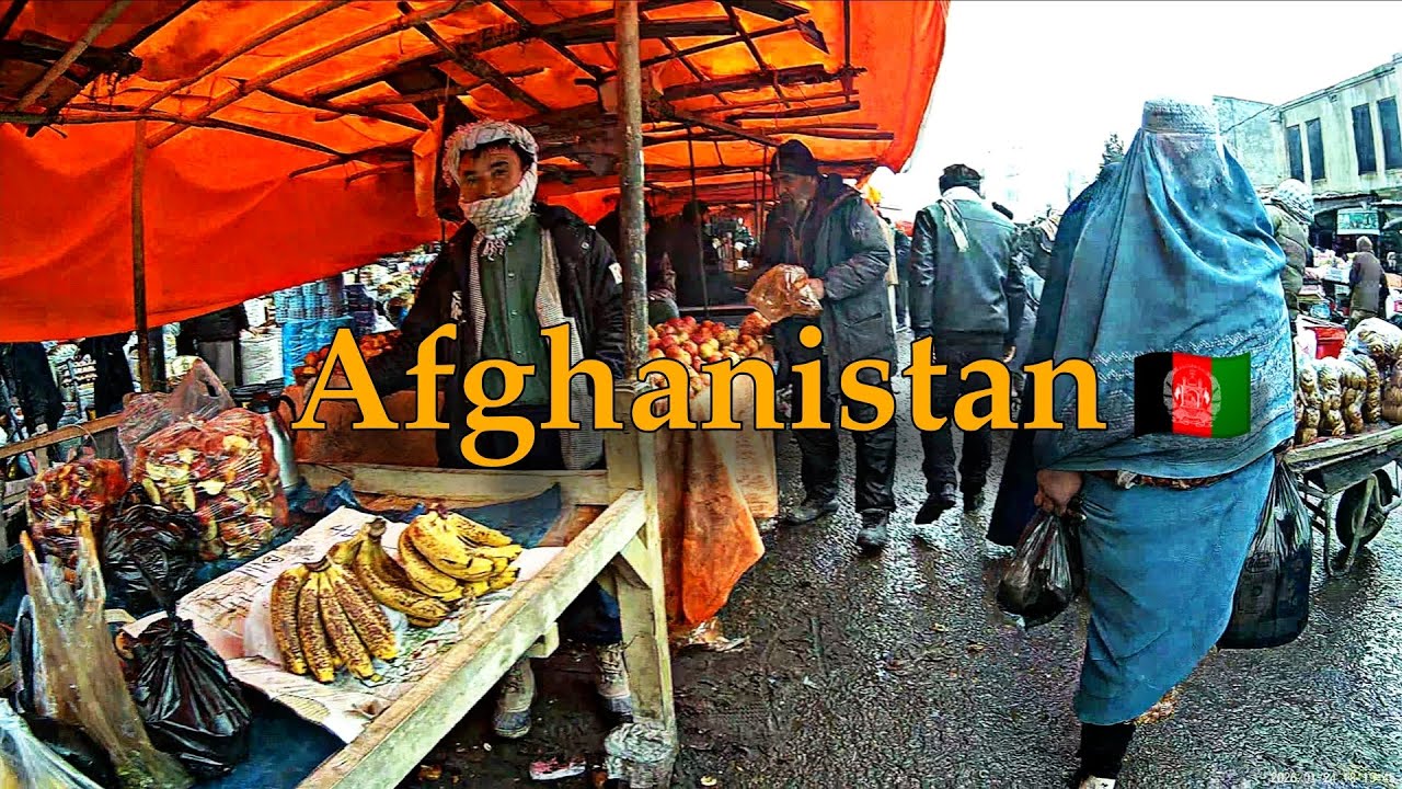 Inside One of Afghanistan’s Busiest Street Markets 🇦🇫 | Real Life Walk