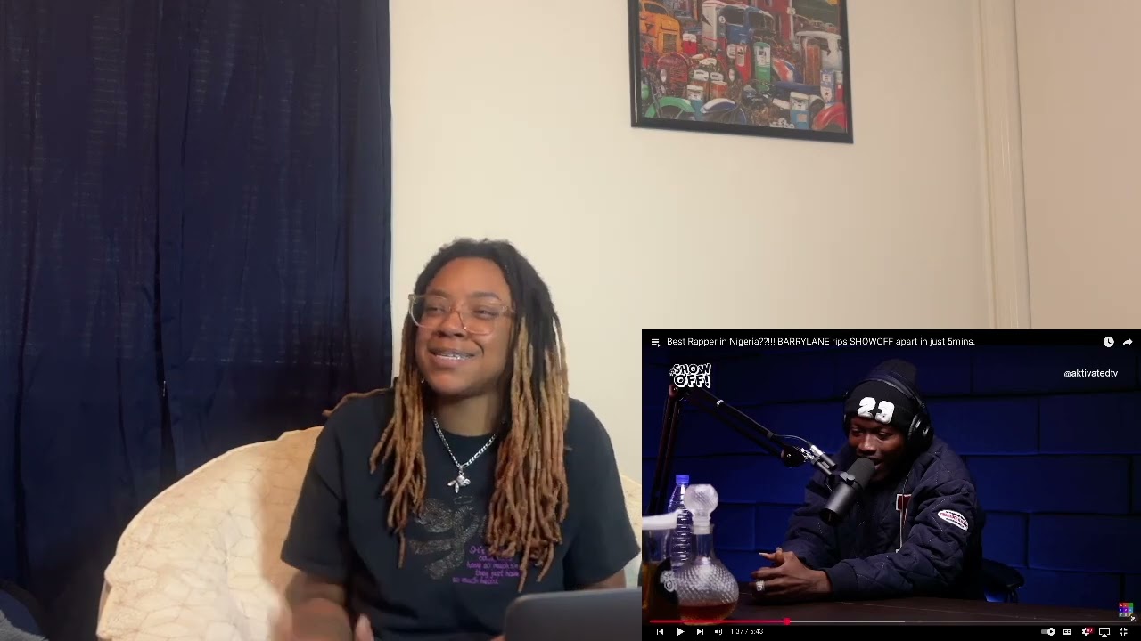 Barrylane on SHOWOFF Reaction