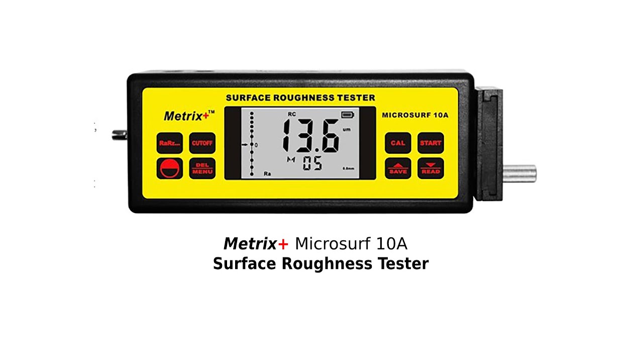 Metrix+ Microsurf10A | Surface Roughness Tester | Basic Operation Guide