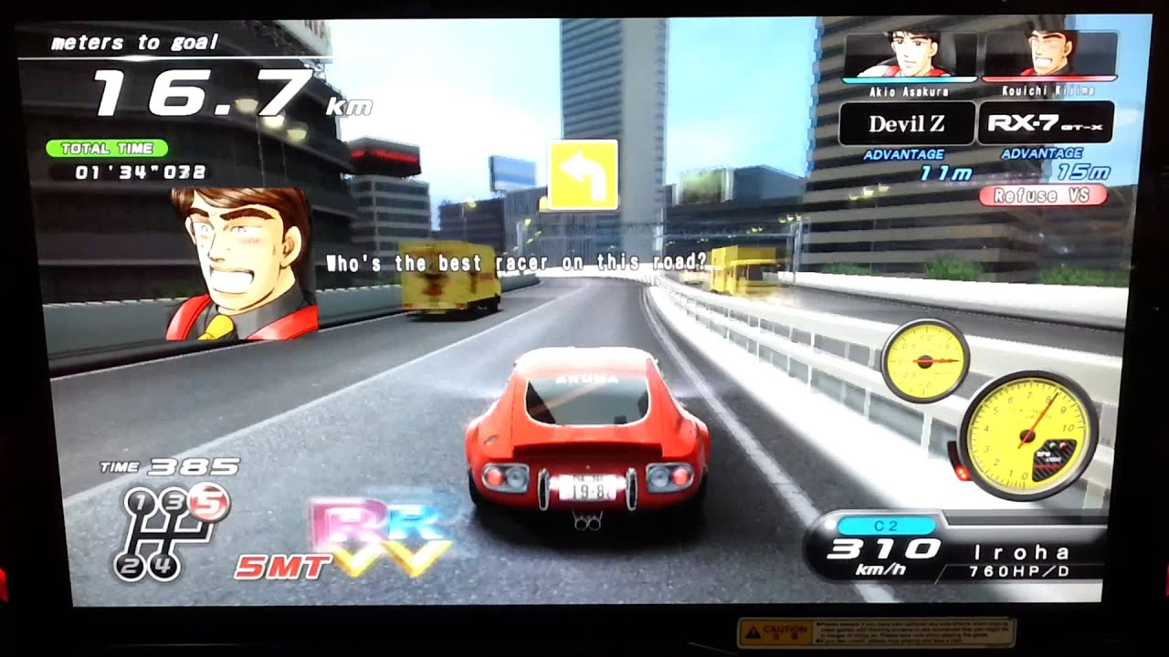 Wangan Midnight Maximum Tune 4 - Toyota 2000GT gets Red Tach