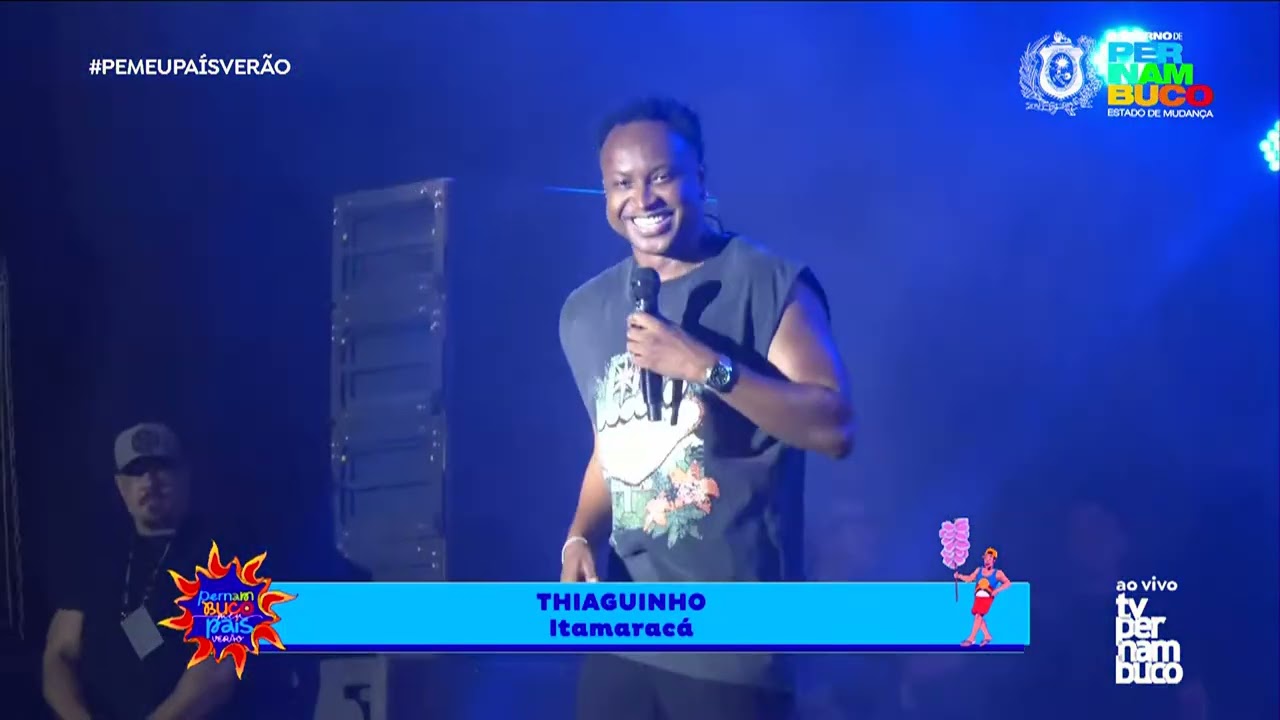 #AOVIVO: THIAGUINHO #PERNAMBUCOMEUPAÍSVERÃO
