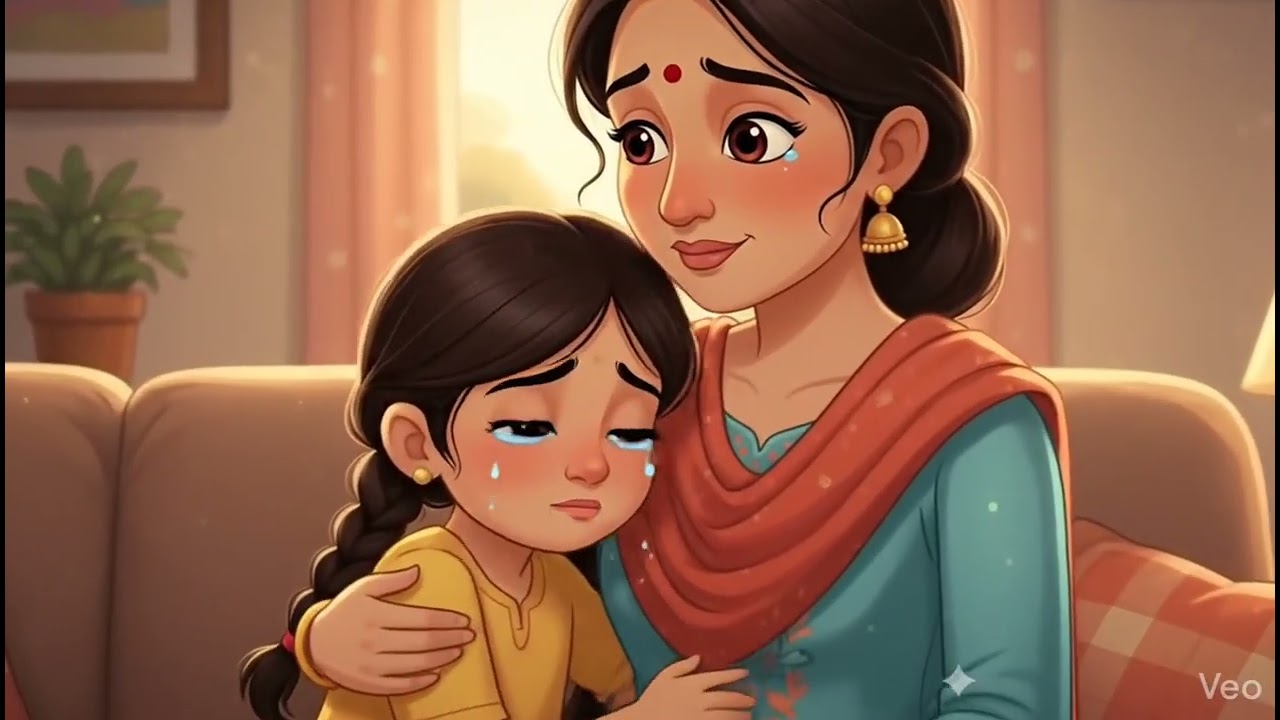 Maa-Beti Ki Emotional Kahani | Cartoon Story Jo Dil Chhoo Le ❤️"