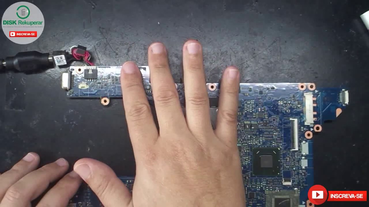 Ressuscitando notebook dell que não liga! 