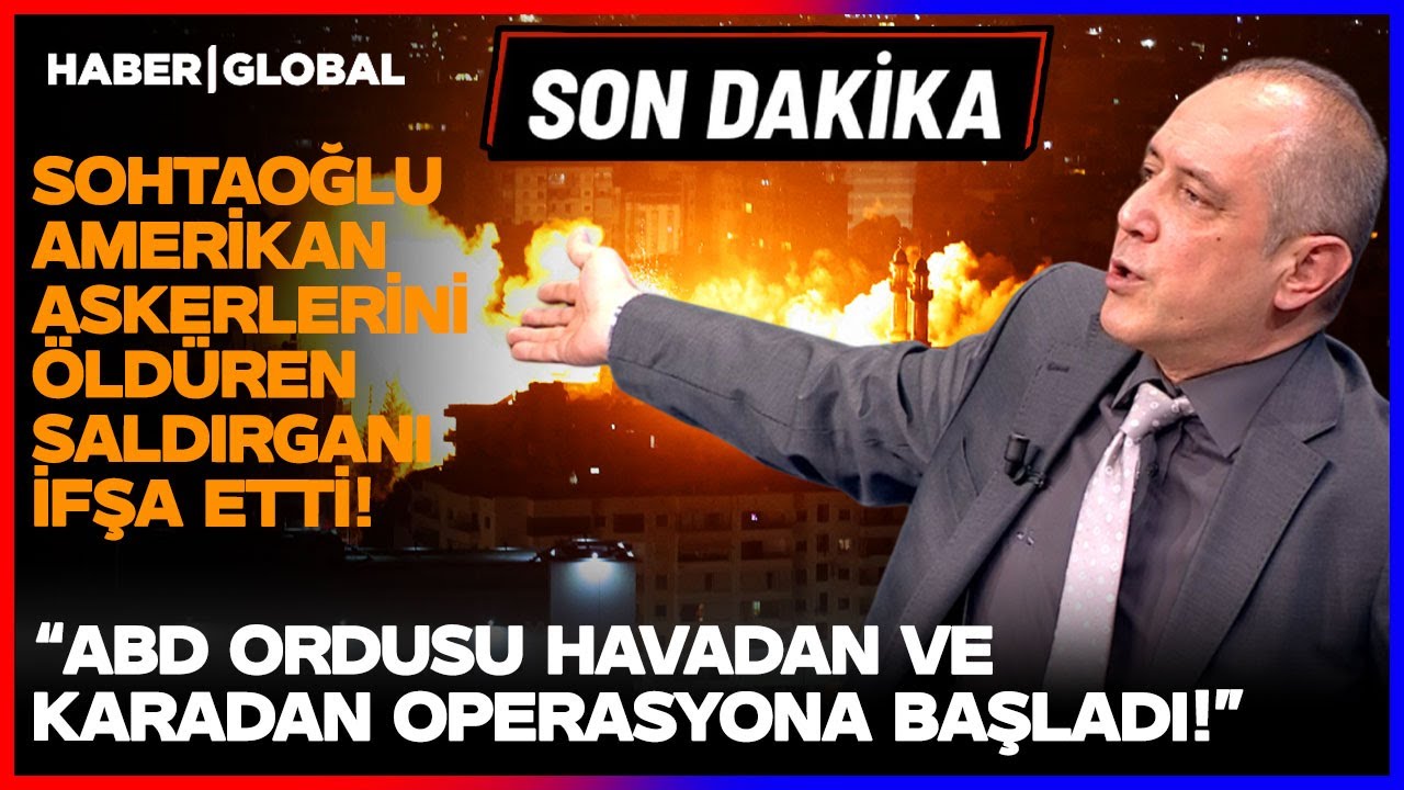 SON DAKİKA | Trump Emri Verdi! "ABD Suriye'de Havadan ve Karadan Vurmaya Başladı!"