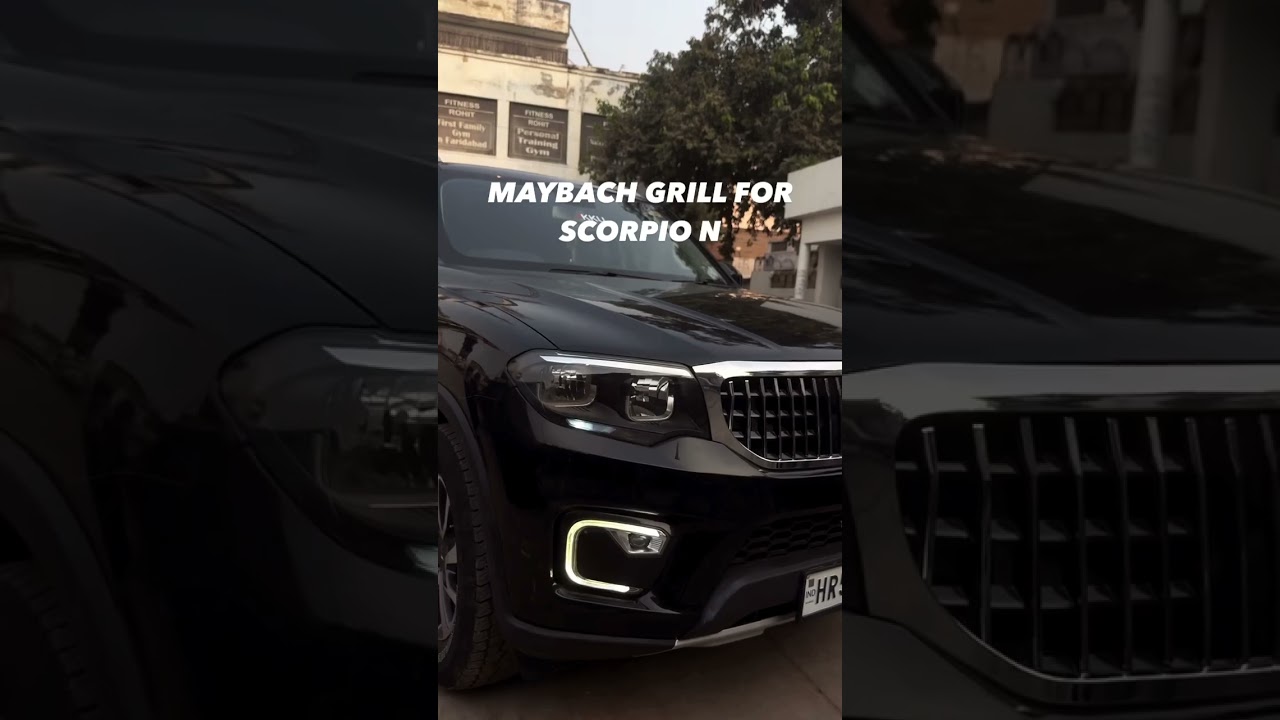 Scrpio N Maybach Grill Avliable 