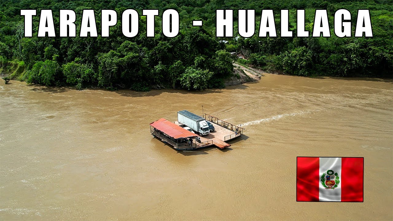 Navegamos por el rio Huallaga - Tarapoto. Cap 21 Proyecto Norte Pe Y Ec en Moto.