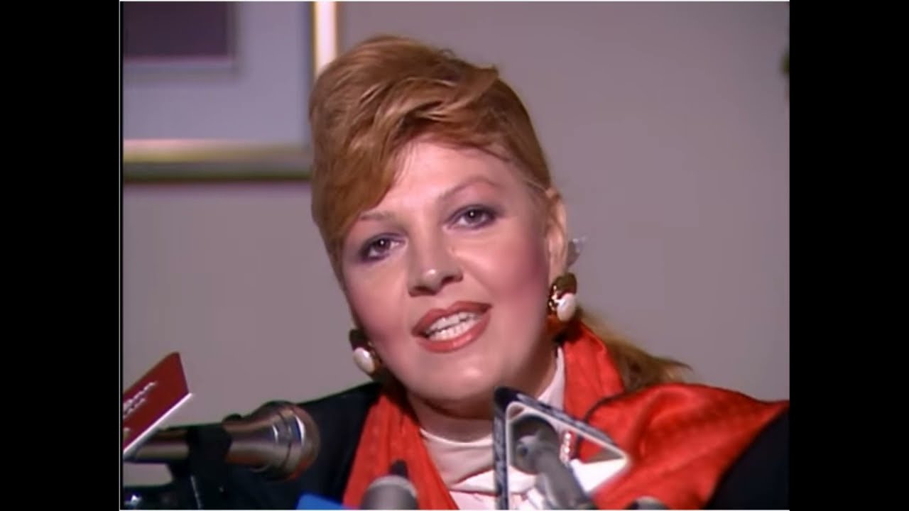 Michèle Richard annonce son départ de Garden Party - Mai 1989
