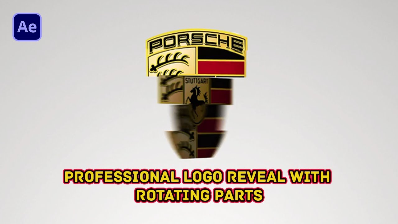 Create Sliced Logo Reveal animation In After Effects_no plugin.