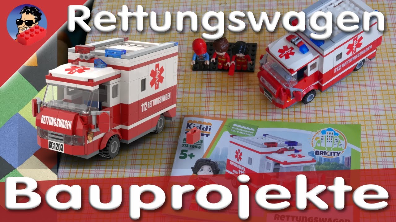Kiddi Craft Rettungswagen - KC1203 - Etwas fummelig, aber völlig in Ordnung