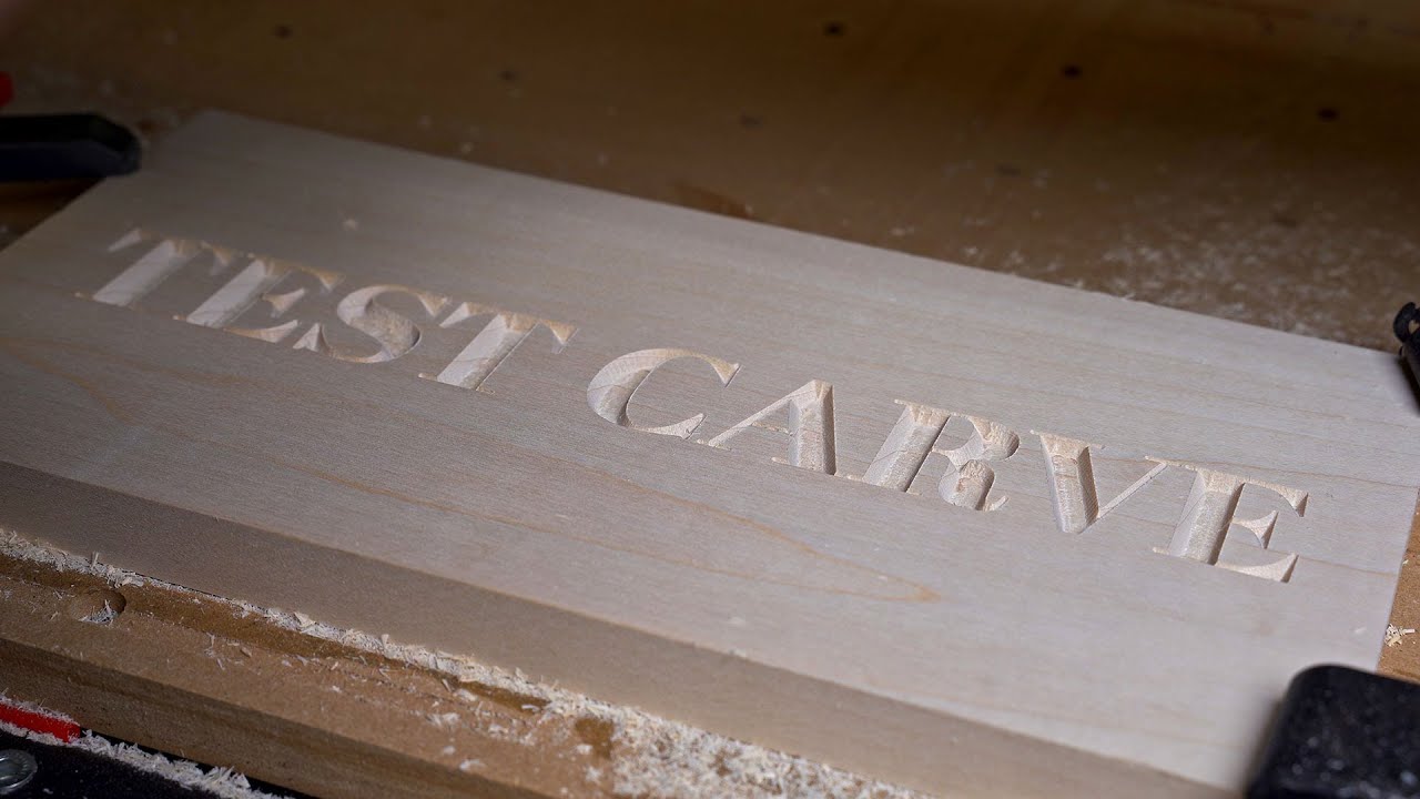 The First Carve on your X-Carve Pro