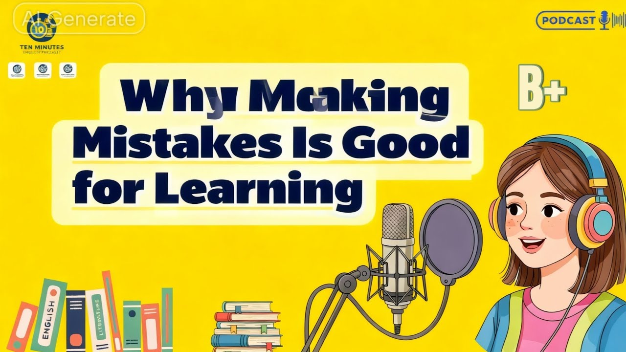 Why Making Mistakes Is Good for Learning English | Intermediate Podcast