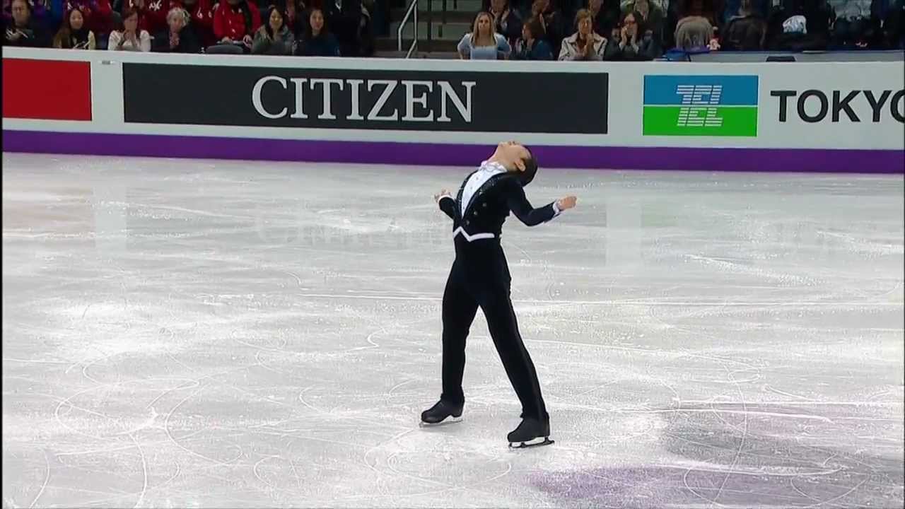 Денис Тен. Чемпионат мира по фигурному катанию 2013 года