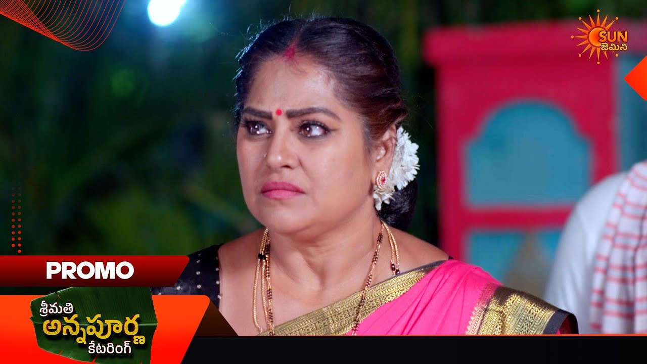 Srimati Annapurna Catering - Promo | 04 Apr 2026 | Telugu Serial | Sun Gemini