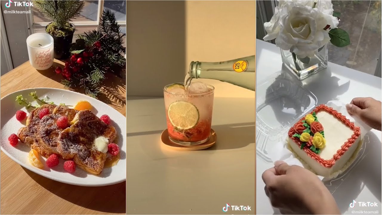 AESTHETIC FOOD TIKTOK COMPILATION
