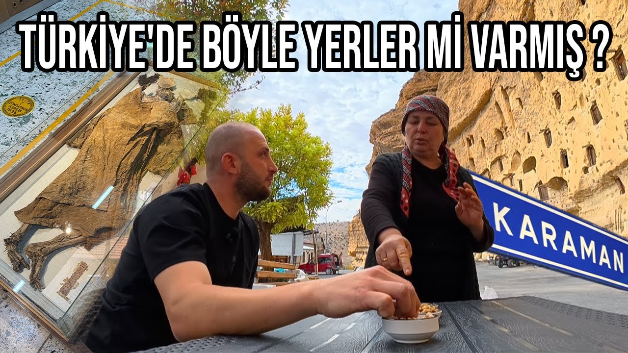 ATATÜRK'ÜN ATA YURDU KARAMAN | 800 Yıldır Bozulmayan Ceset | Taşkale Ve Manazan | 81 İl Türkiye Turu