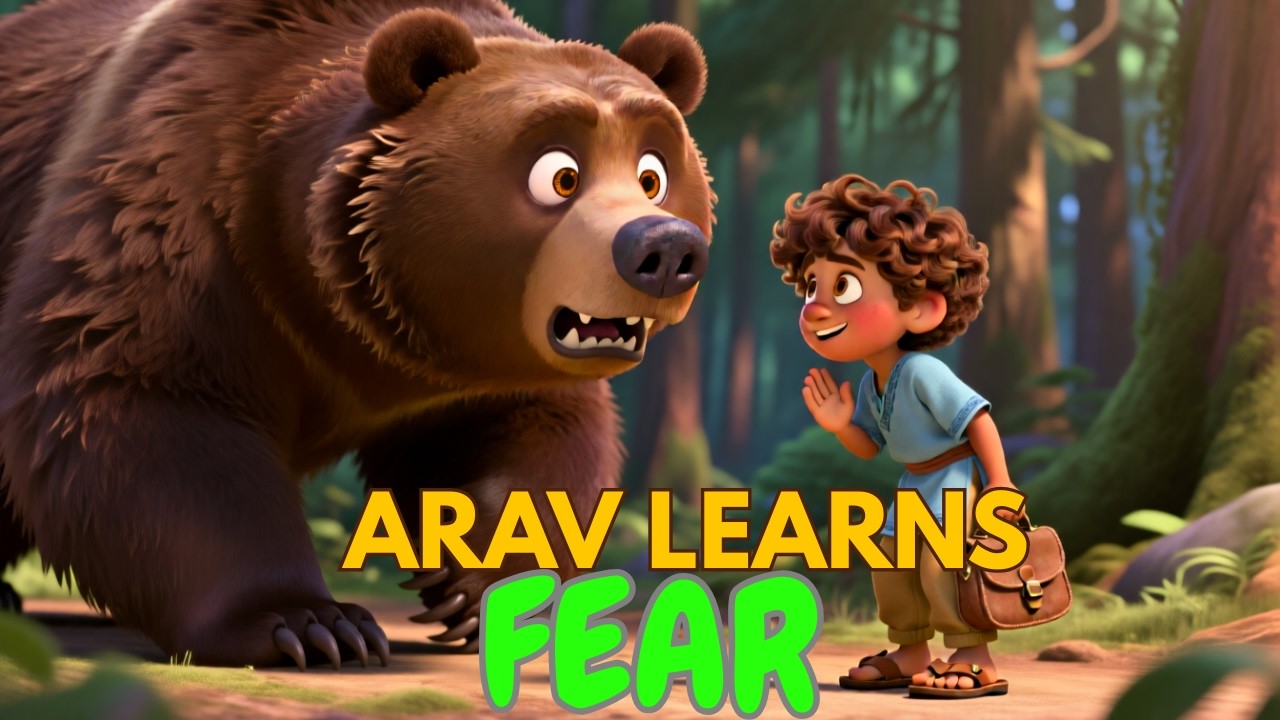 Fear vs Courage - Arav lears what Fear truly is | Moral story for Kids |  Wonderkids Studio