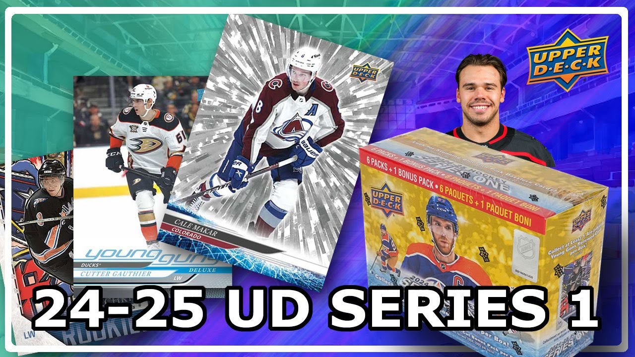 Стоит ли это того? Открыть розничный мегабокс Upper Deck Series 1 2024-2025 годов!