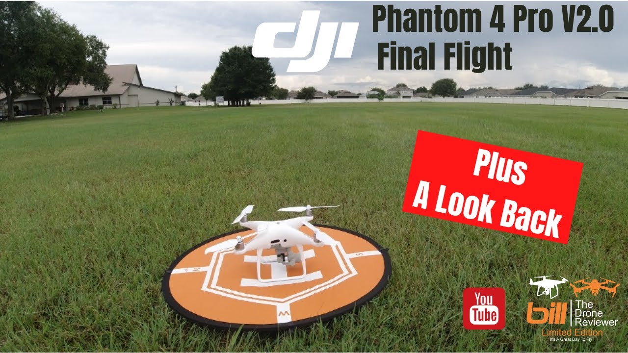 Финальный полет DJI Phantom 4 Pro V2.0 и обзор истории