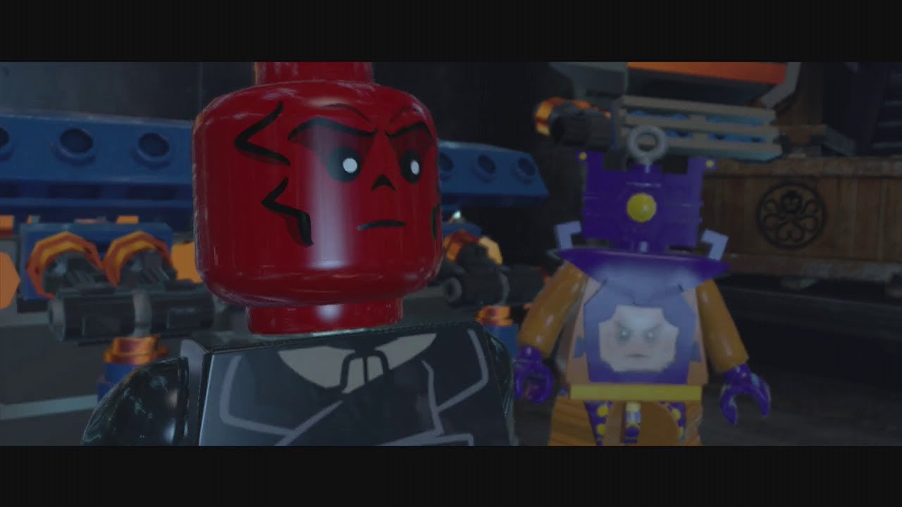 Lego Marvel Super Heroes - Red Skull Boss Battle HD