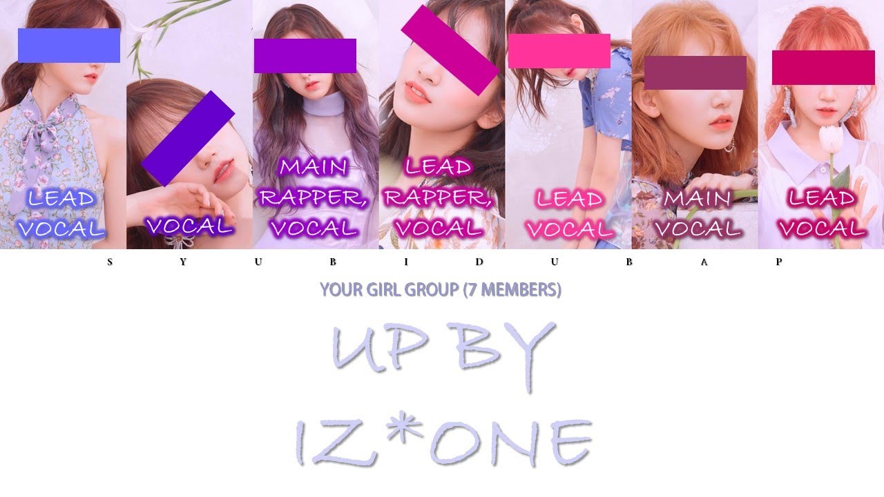 Your Girl Group (7 Members) Sing UP by IZ*ONE