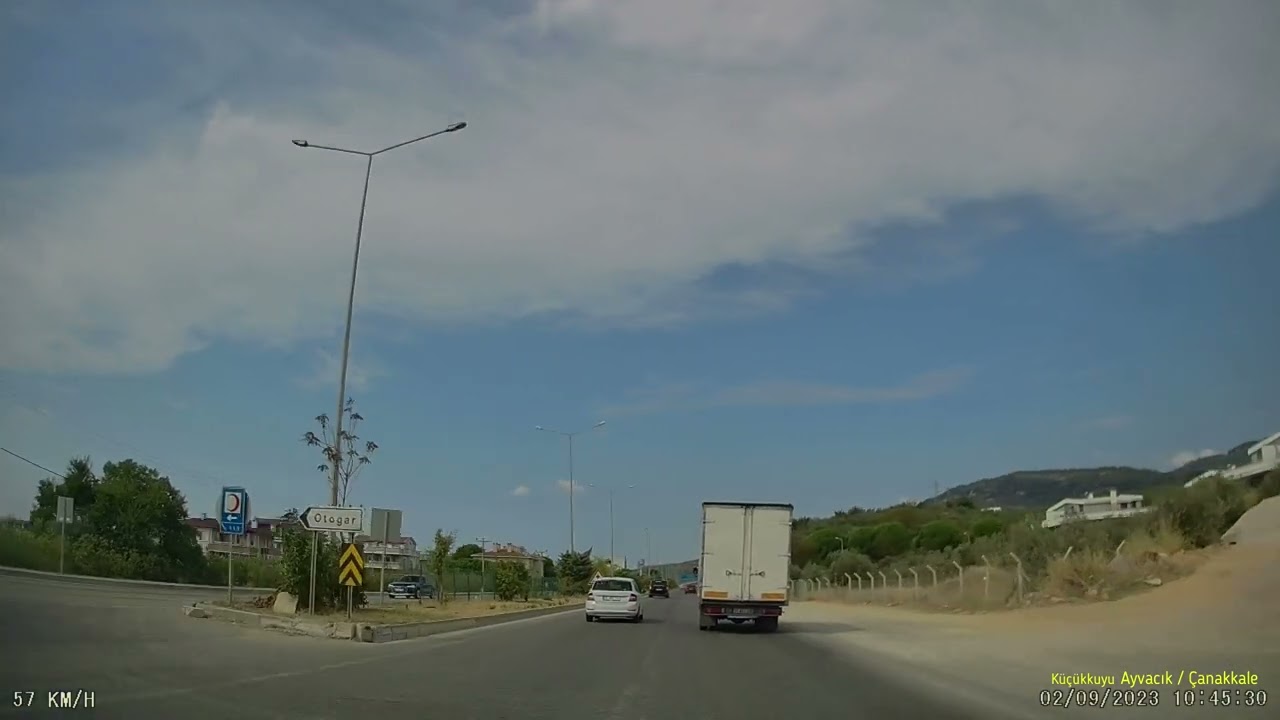 Çanakkale : Küçükkuyu - Ayvacık Yolu (  Troya , Assos Tünel'lerinden )