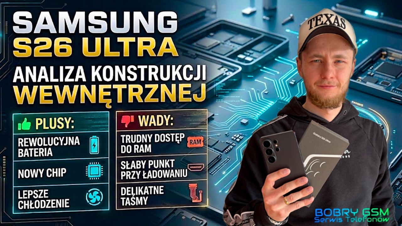 Samsung S26 Ultra konstrukcja: Co ukrywa w środku? Zalety, wady i czy warto kupić w 2026?