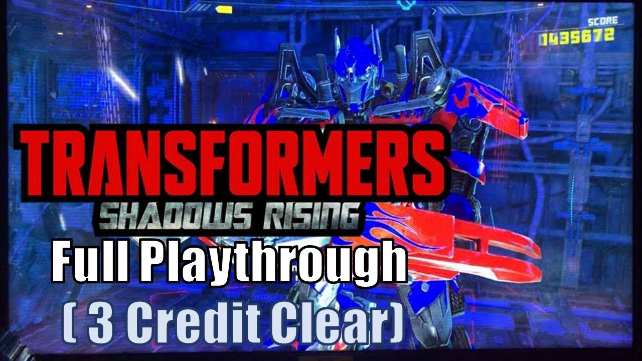 Transformers Shadows Rising (Arcade) - Full Playthrough
