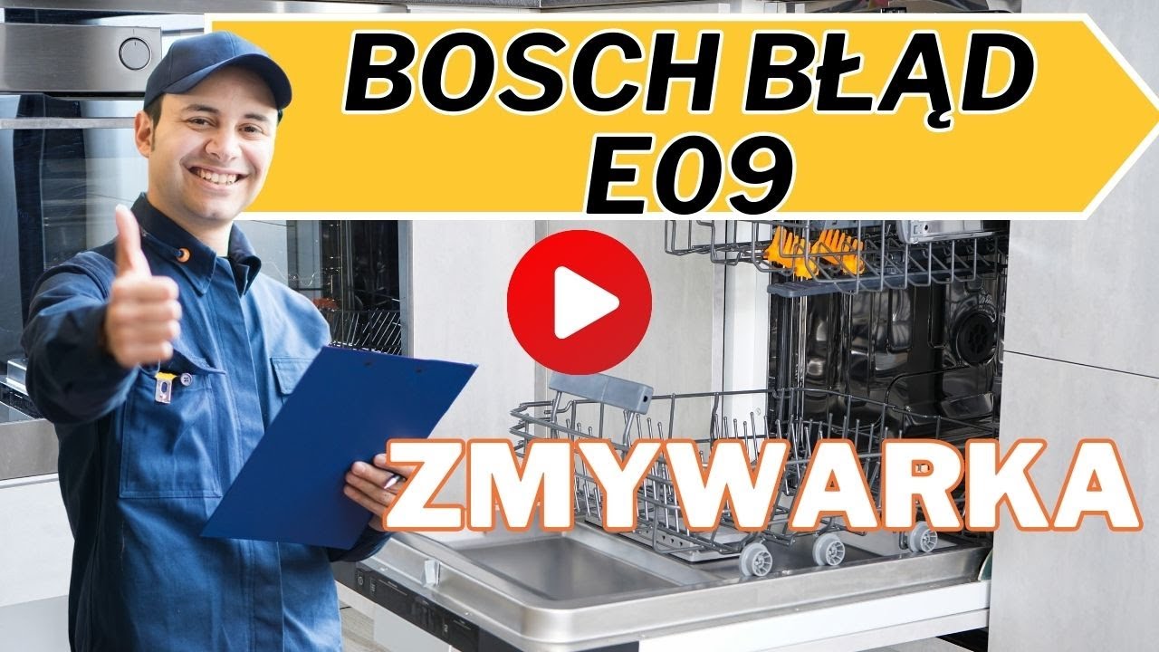 Zmywarka Bosch błąd E09