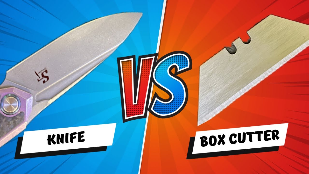 CAN YOU REPLACE YOUR EDC KNIFE WITH A BOX CUTTER