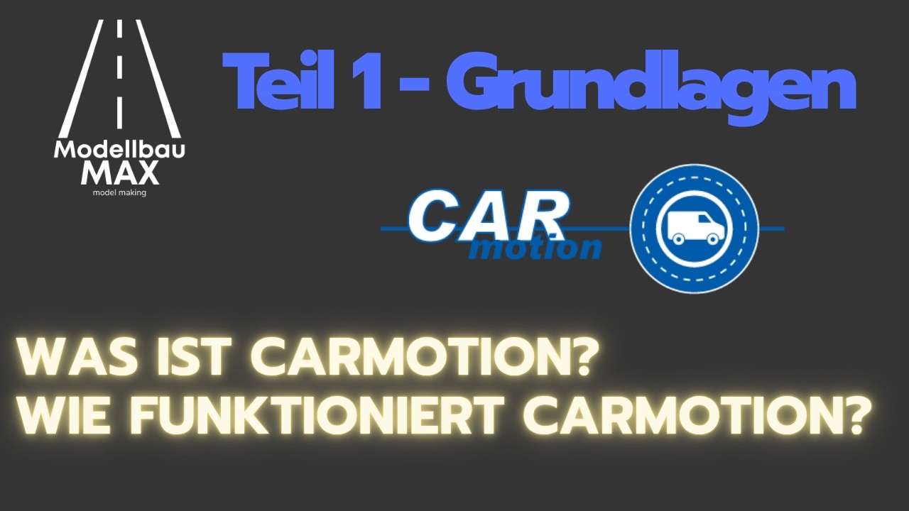 Alle Grundlagen f&uuml;r Anf&auml;nger Einsteiger CarMotion Viessmann 1. Erste Schritte Car System Faller