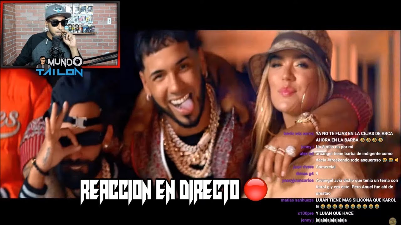[Reaccion] Tu No Amas - Anuel AA x Karol G x Arcangel x Dj Luian x Mambo Kingz