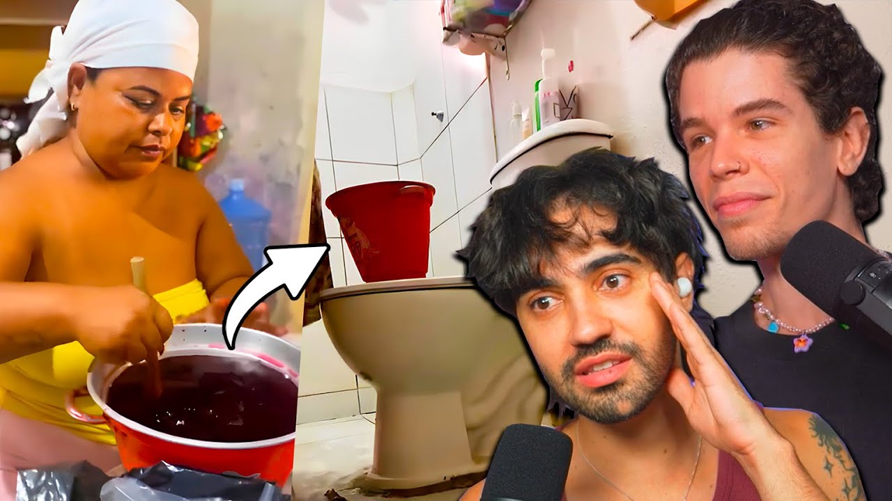 ela vende suco feito no balde de lavar o VASO! o novo bar da lora