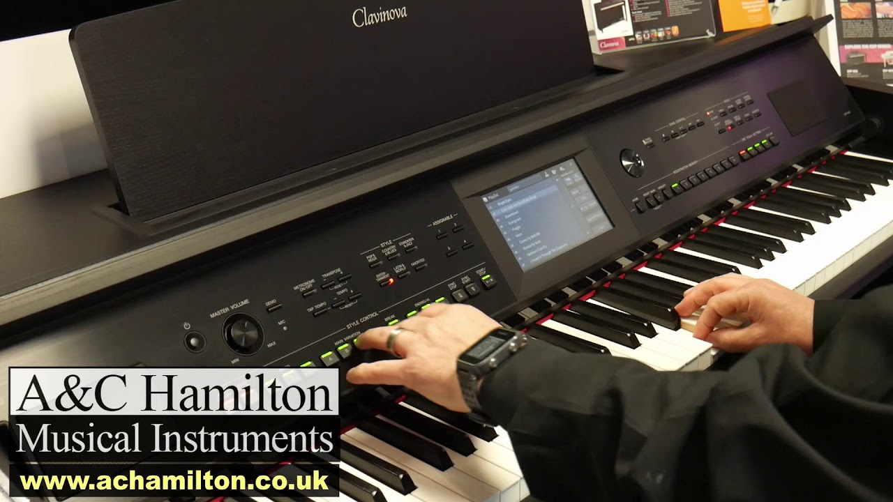 Yamaha CVP805 Styles and sounds Demo Part 1