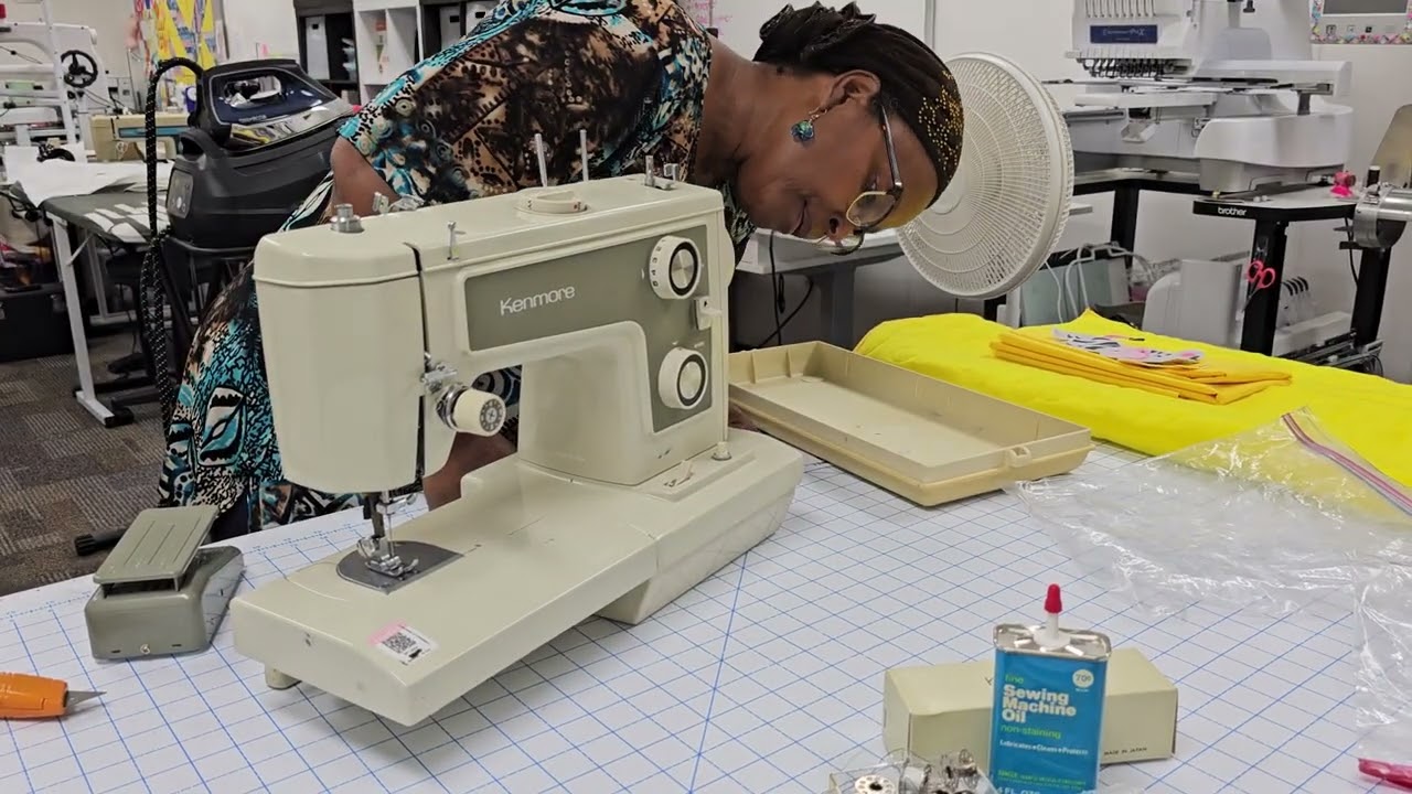 Unboxing A Kenmore Sewing Machine From Goodwill Online