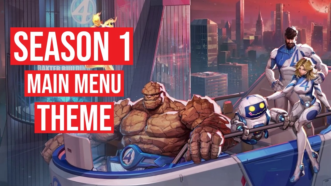 Marvel Rivals &ndash; Season 1 Main Menu Theme (20 Minute Loop) | Launch Season OST | Heroic BGM