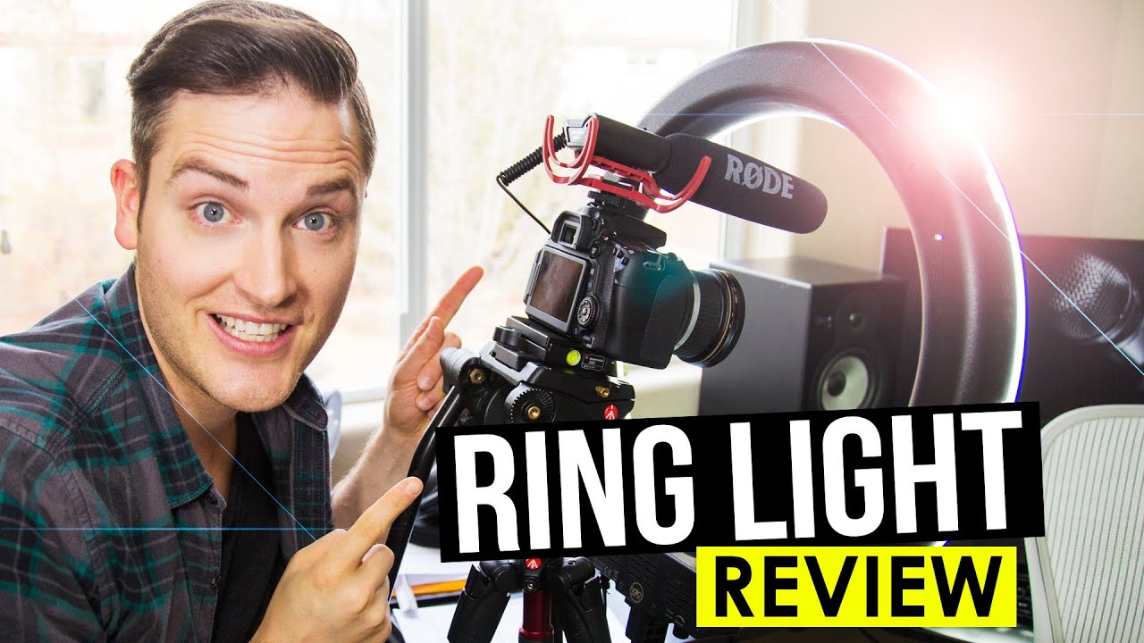 Ring Light for YouTube Videos Review &mdash; Video Lighting Tips