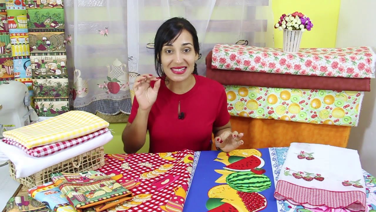[CONJUNTO DE COZINHA] QUE TECIDO USAR? link na descrição