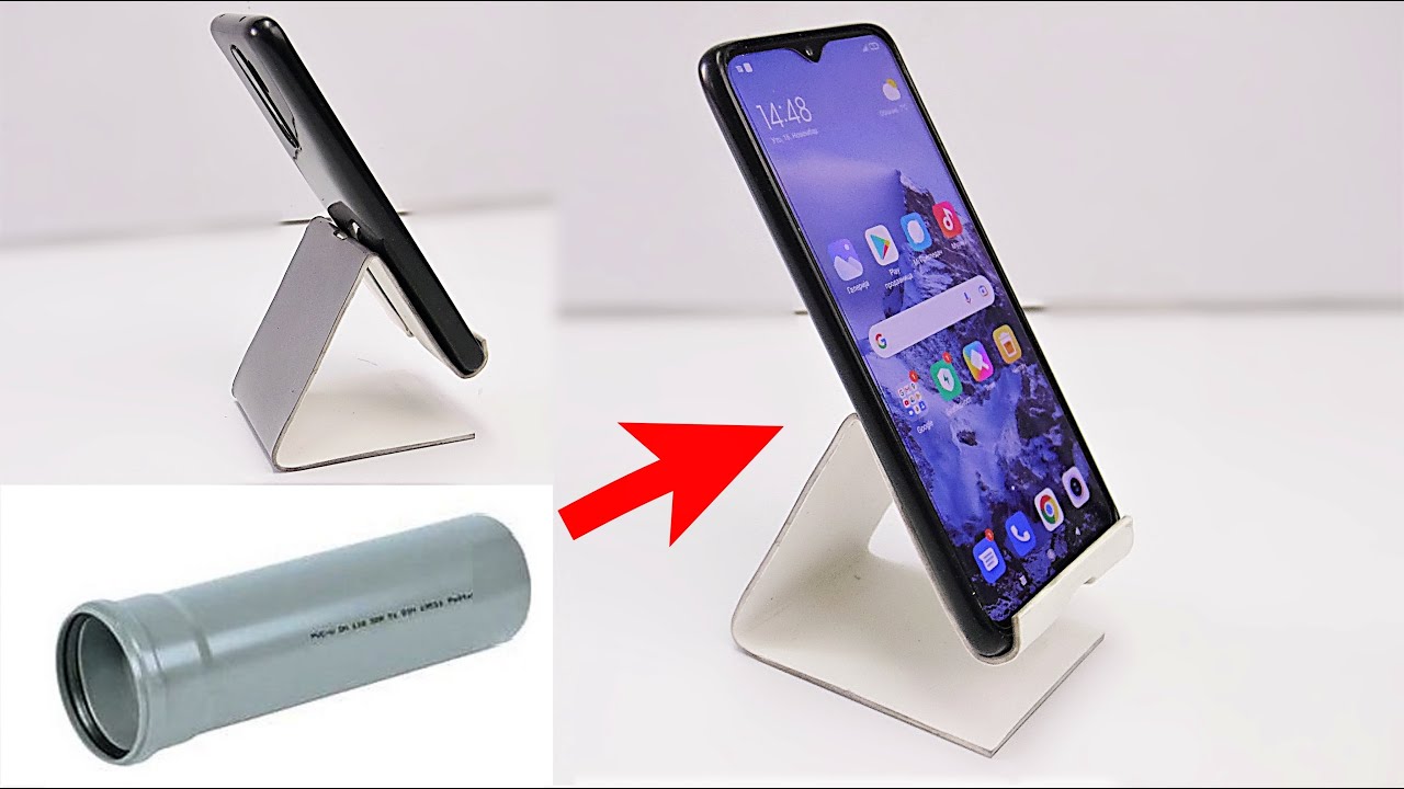 How to Make Mobile Stand using PVC