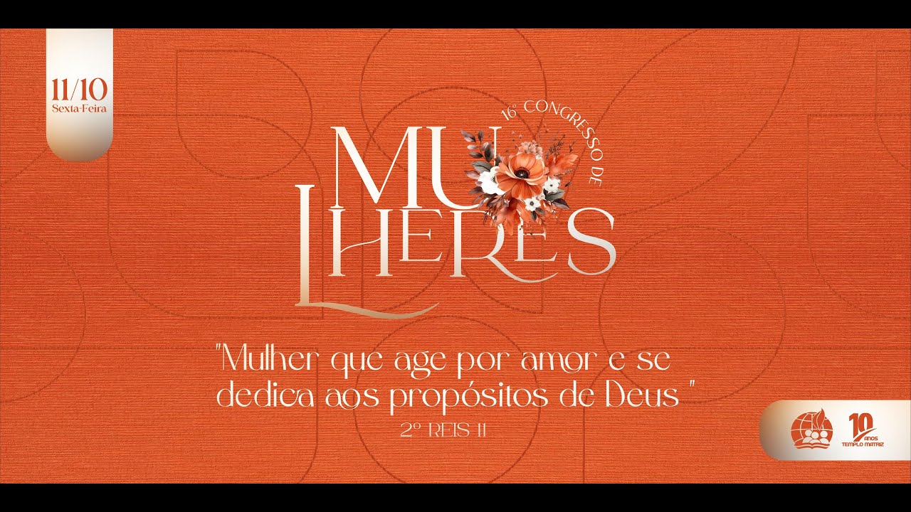 16° CONGRESSO DE MULHERES DA IEADPE TORITAMA 11/10/2024.