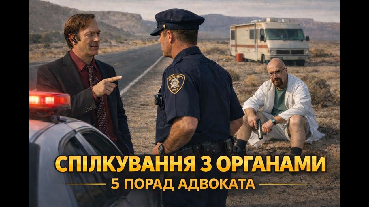 Спілкування з органами. 5 порад адвоката